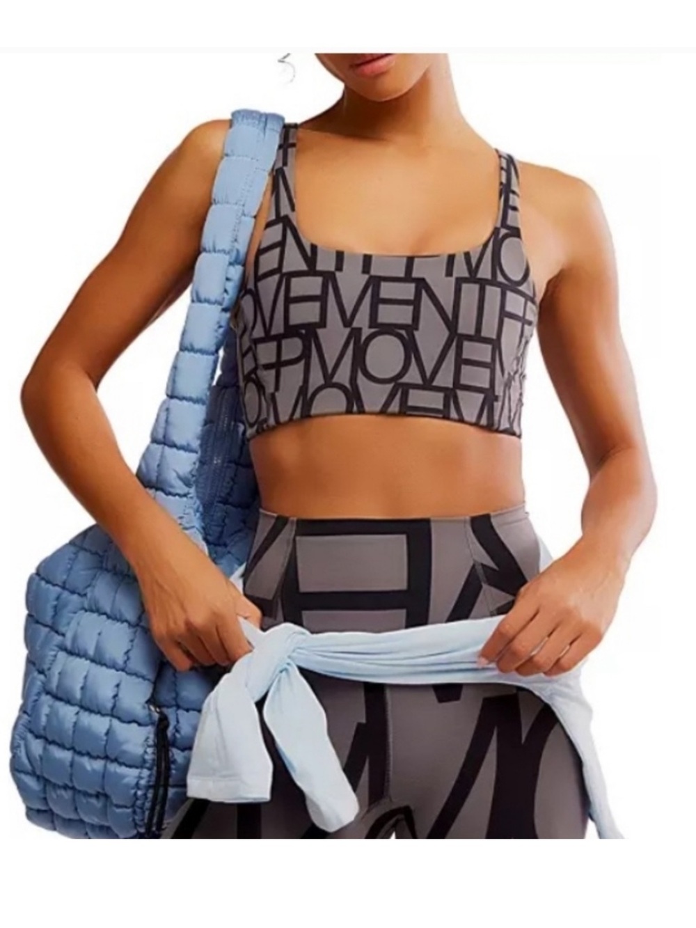 Free People Movement Never Better Logo Sports Bra - Small
